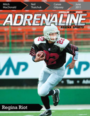 Featured in Adrenaline Regina Sports Magazine