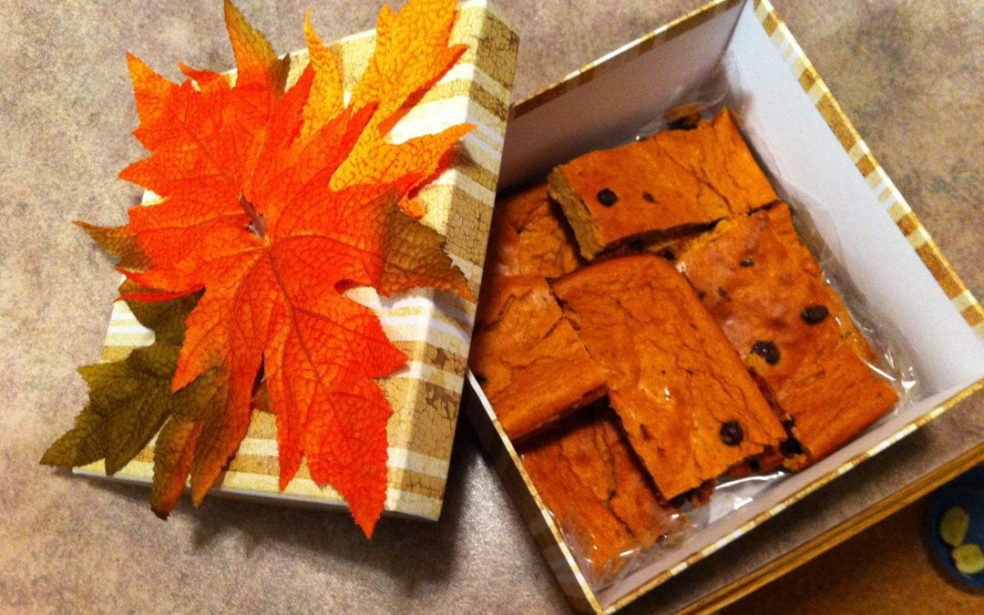 Thanksgiving Pumpkin Bars