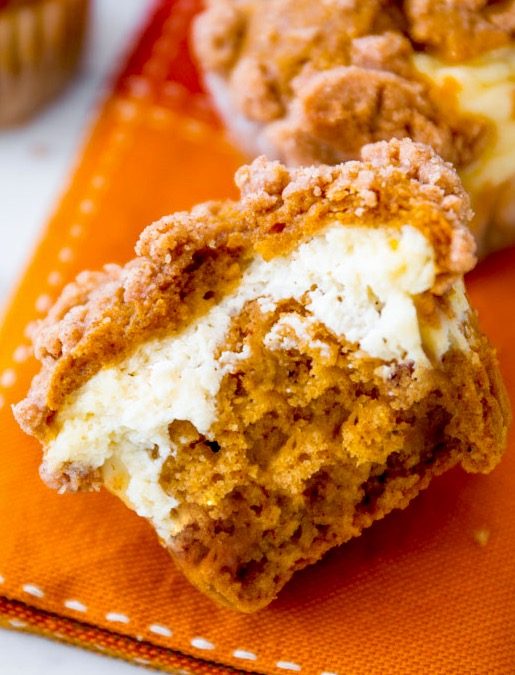 Pumpkin Cream Cheese Muffins