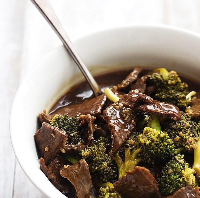 Slow Cooker Broccoli Beef